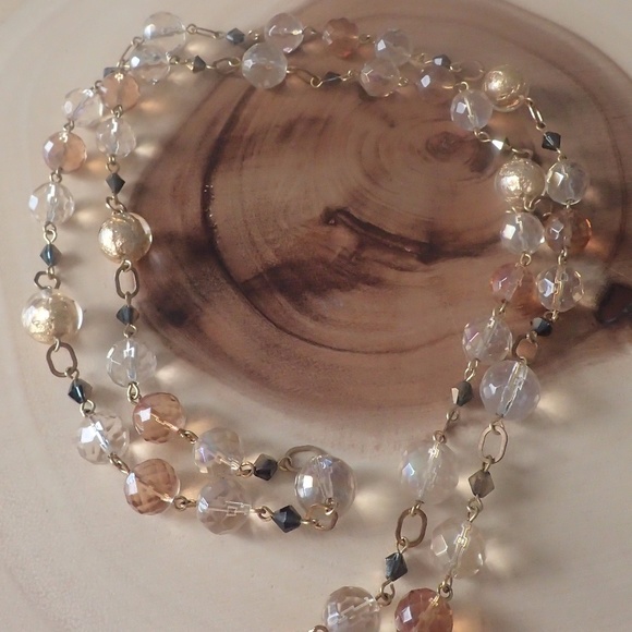 Vintage Aurora Borealis Necklace - Picture 1 of 6