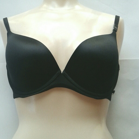 Victoria's Secret Other - VS 32DDD black satin plunge