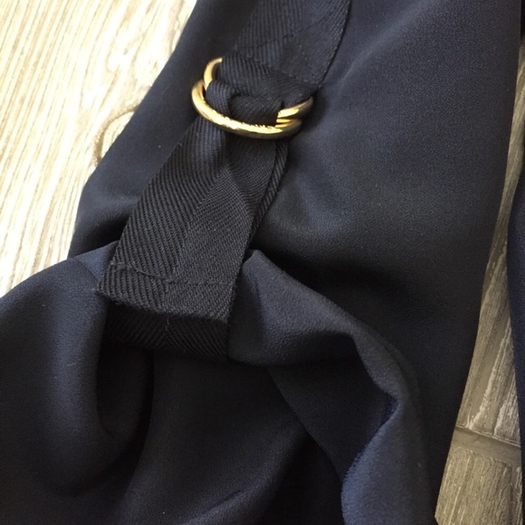 Small Michael Kors Navy Blouse - Picture 3 of 3