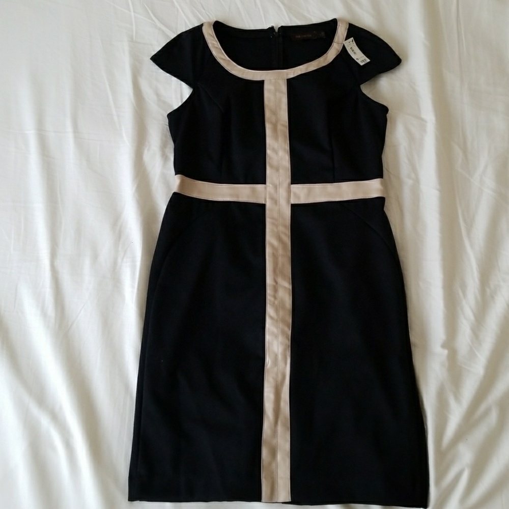 Black dress appropriate for work and functions.