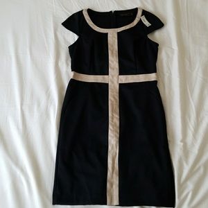 Black dress appropriate for work and functions.