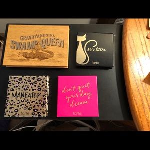 Selling four tarte palettes