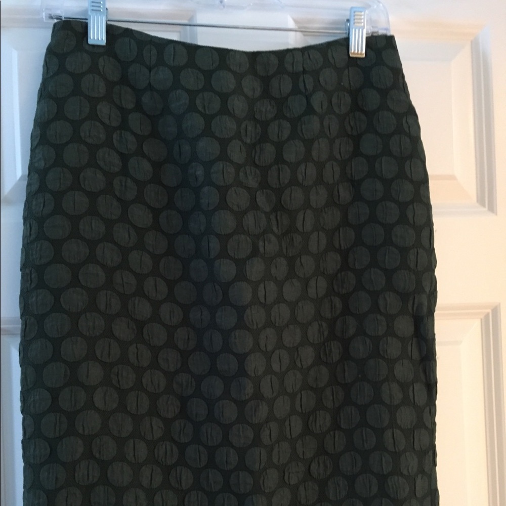 Dark olive green skirt