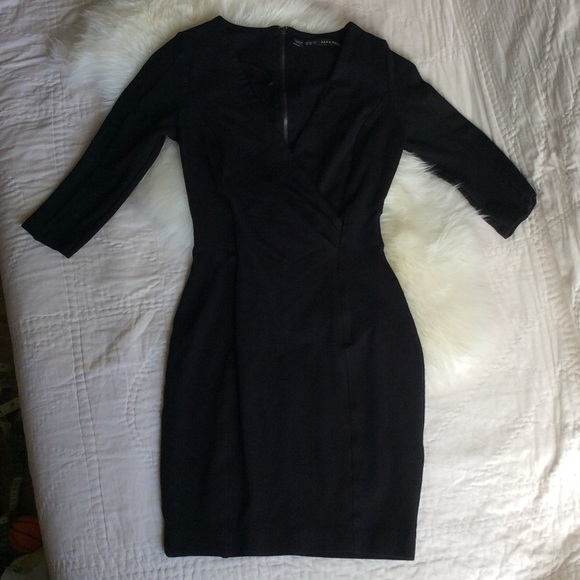 2/$8 • EUC Zara Basic LBD - Picture 5 of 8