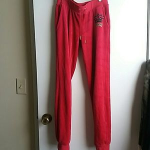 Juicy Couture Velour Joggers
