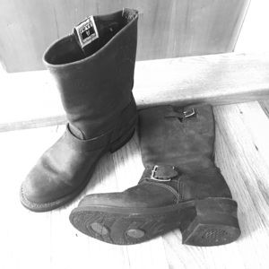 Brown frye boots size 7.5
