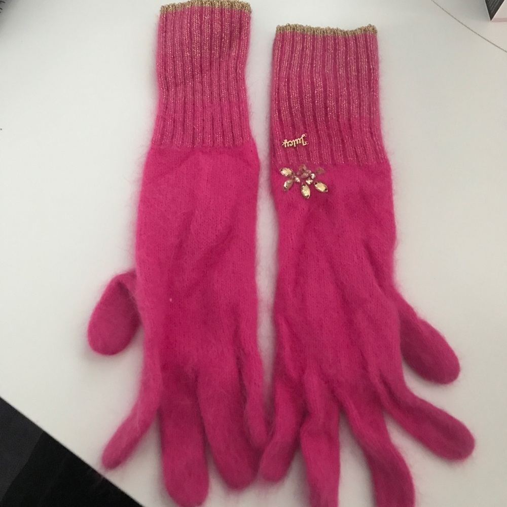 Juicy Couture Pink Gloves