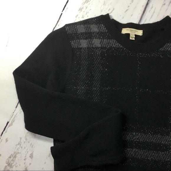Burberry Brit Black Check Sweater - Picture 4 of 8
