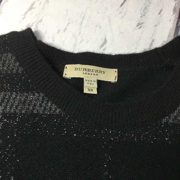 Burberry Brit Black Check Sweater - Picture 6 of 8