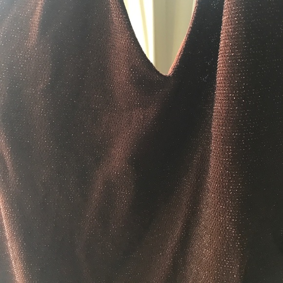 H&M high low brown dress. Size 14 - Picture 4 of 7