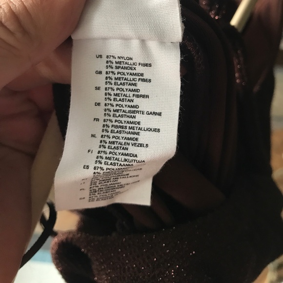 H&M high low brown dress. Size 14 - Picture 5 of 7