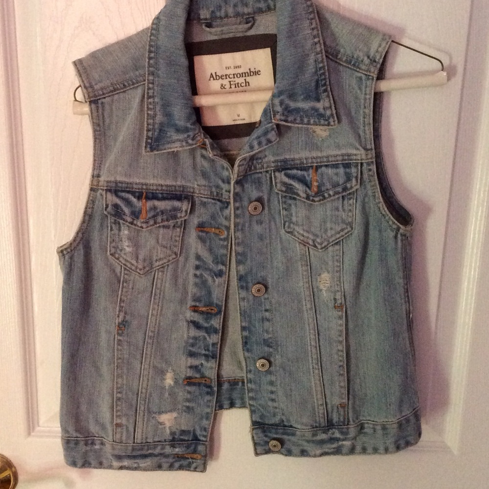 A&F Denim Vest