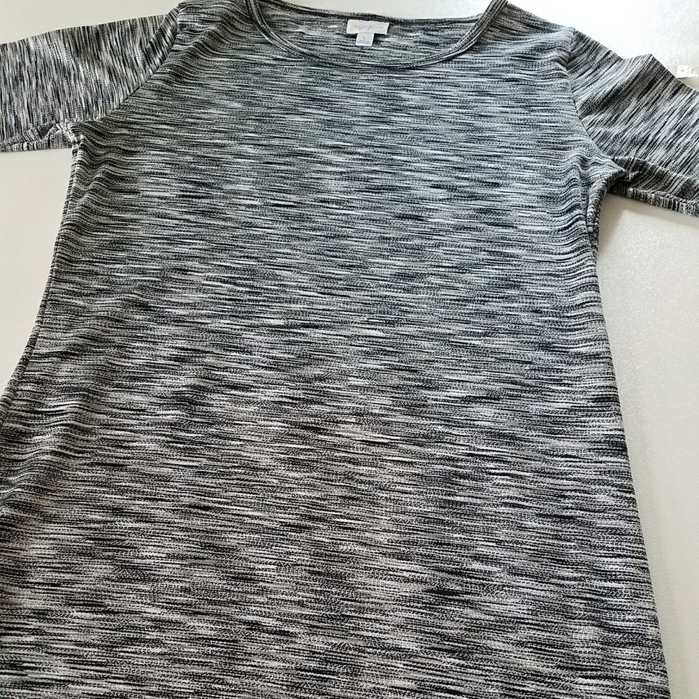 Julia Dress in very stretchy spacedye fabric