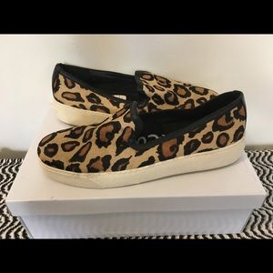 Brand new never worn Sam Edelman leopard sneakers