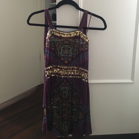 Paisley and sequin dress - Picture 1 of 2