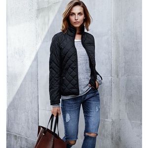 🍁🍂NEW Tommy Hilfiger Black Quilted Jacket