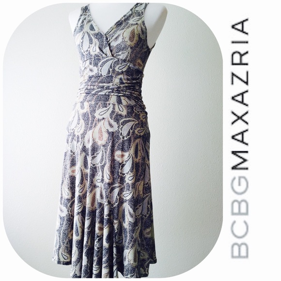 BCBGMaxAzria Dresses & Skirts - BcbgMaxAzria  Paisley Dress Small