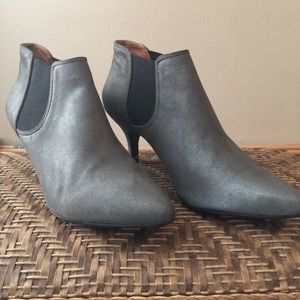 Pointed toe booties