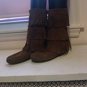 3-Layer Fringe Boot