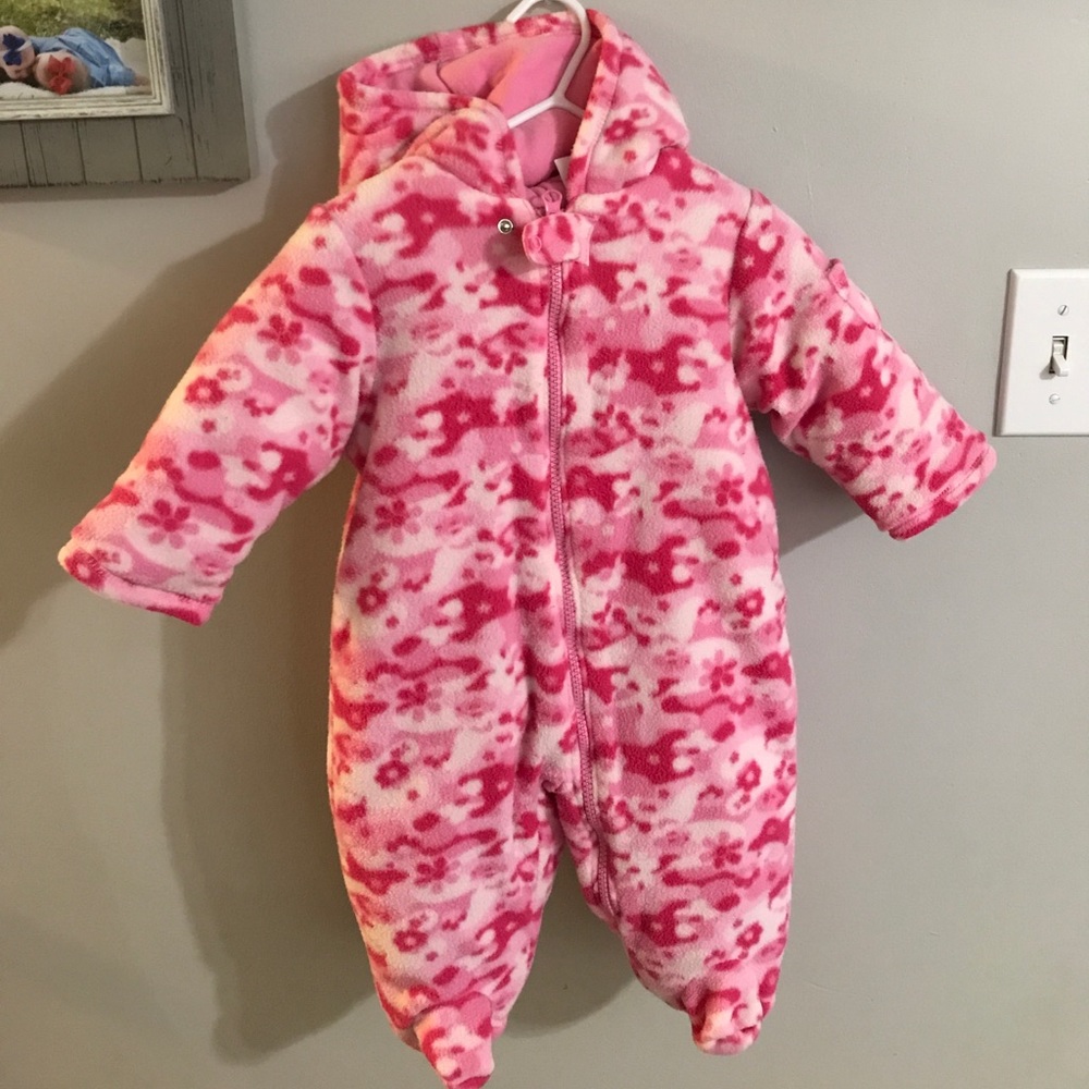 Fleece winter suite.