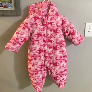 Fleece winter suite.