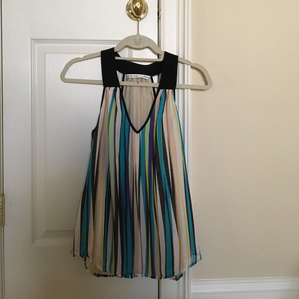 Trina Turk silk tank