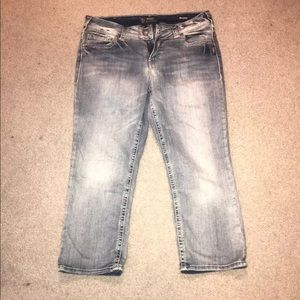 Silver jeans capris brand New Without tags