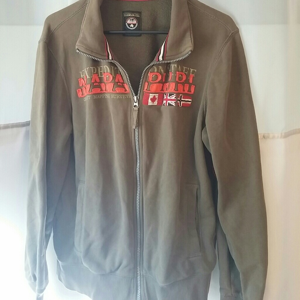 Zip up sweatshirt