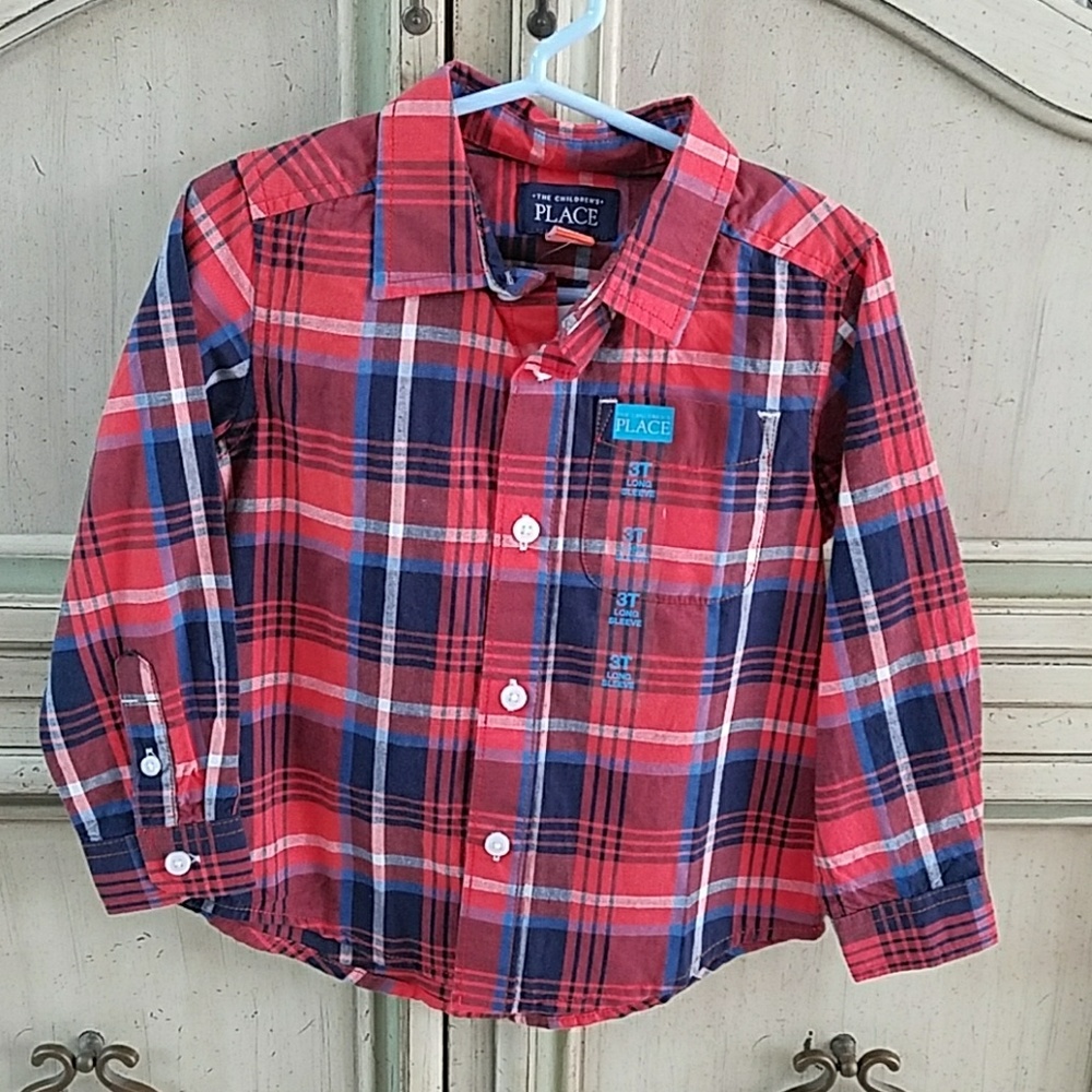 The children's place button top