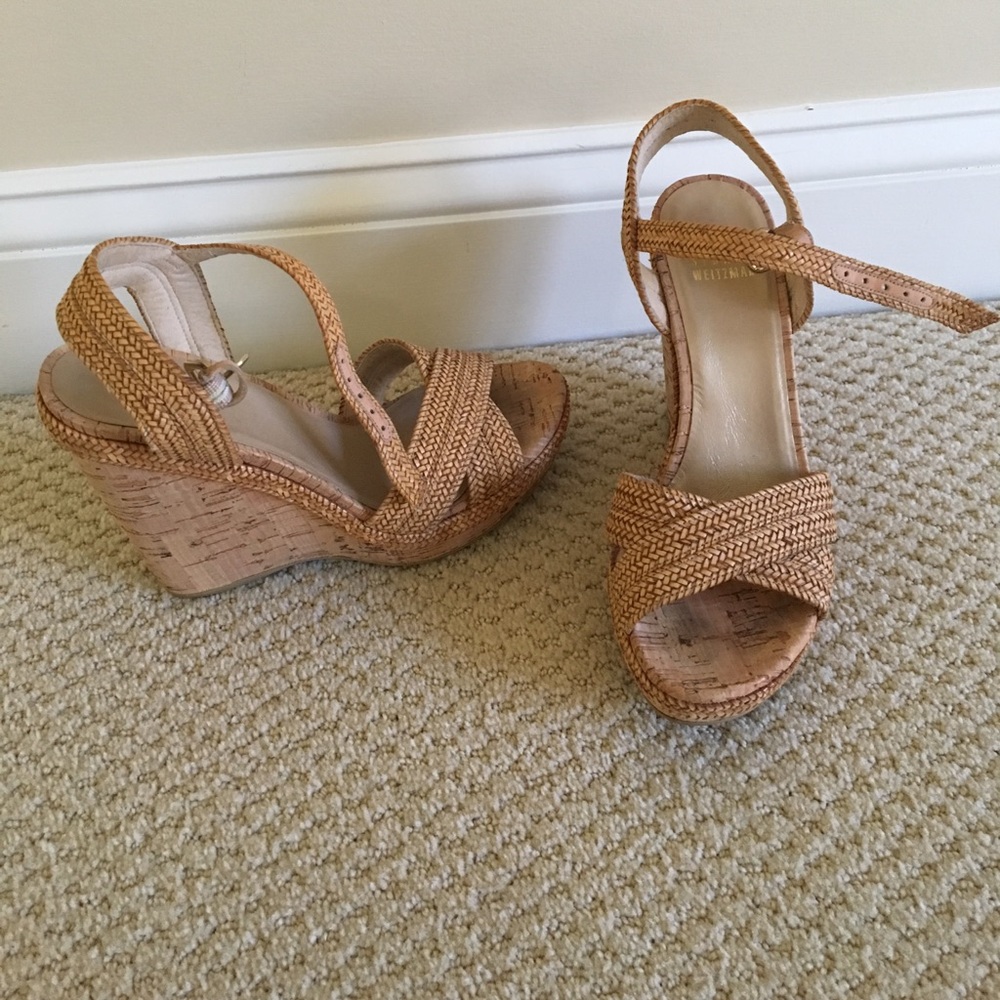 Stuart Weitzman platform sandal