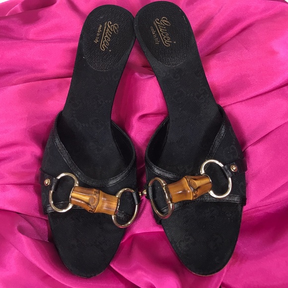 Gucci Shoes - Classic Open toe Gucci heels