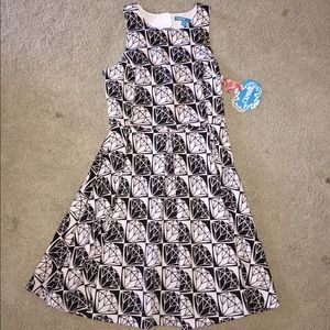 Diamond skater dress