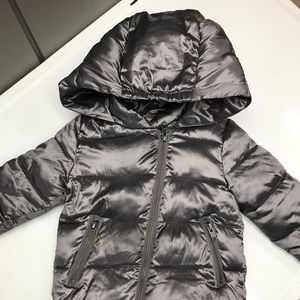 Silver BabyGap Toddler Parka