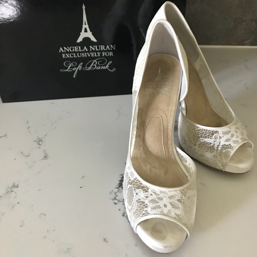 Angela Nuran Serafina Lace Peeptoe