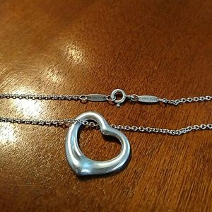 Tiffany & Co. Elsa Peretti Medium Heart Necklace