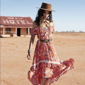 Western Boho Tan Suede Leather Cowgirl Hat!