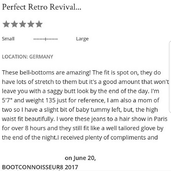 🔥SIZE 31🔥Free People Hi-Rise Super Flare Cords - Picture 7 of 8