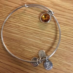 Alex and Ani Topaz Gem Bracelet