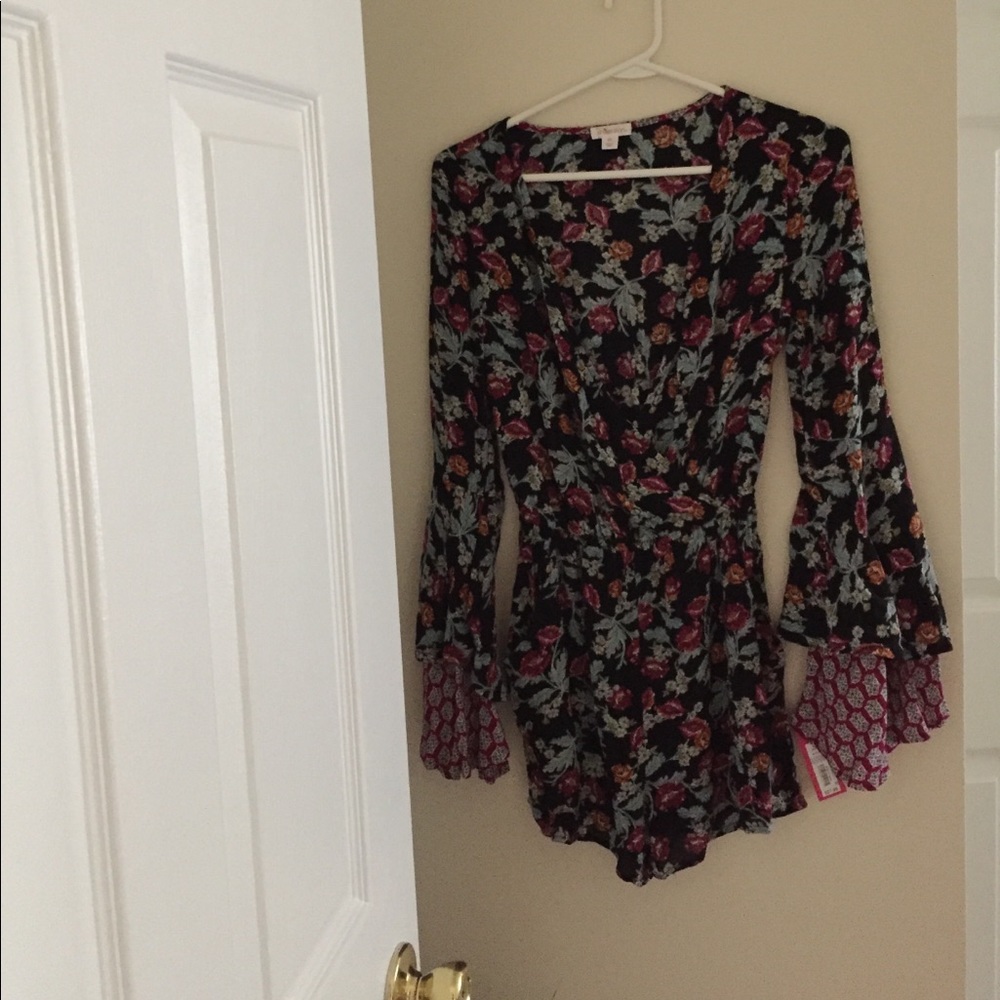 NWT floral romper
