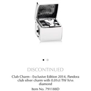 PANDORA 2014 Club Charm