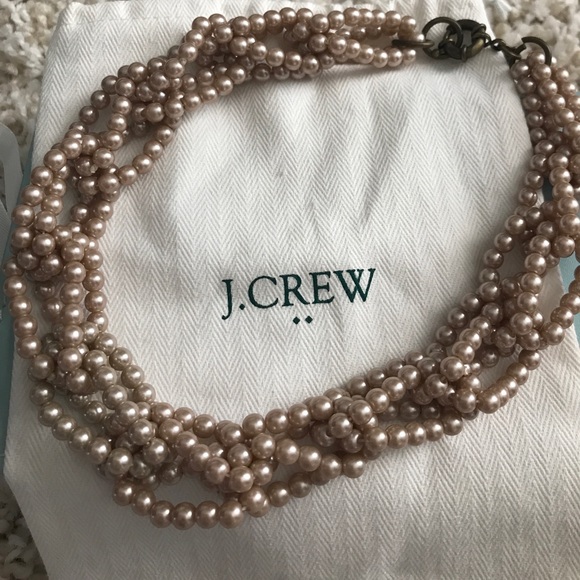J. Crew Jewelry - J. Crew knotted pearl necklace
