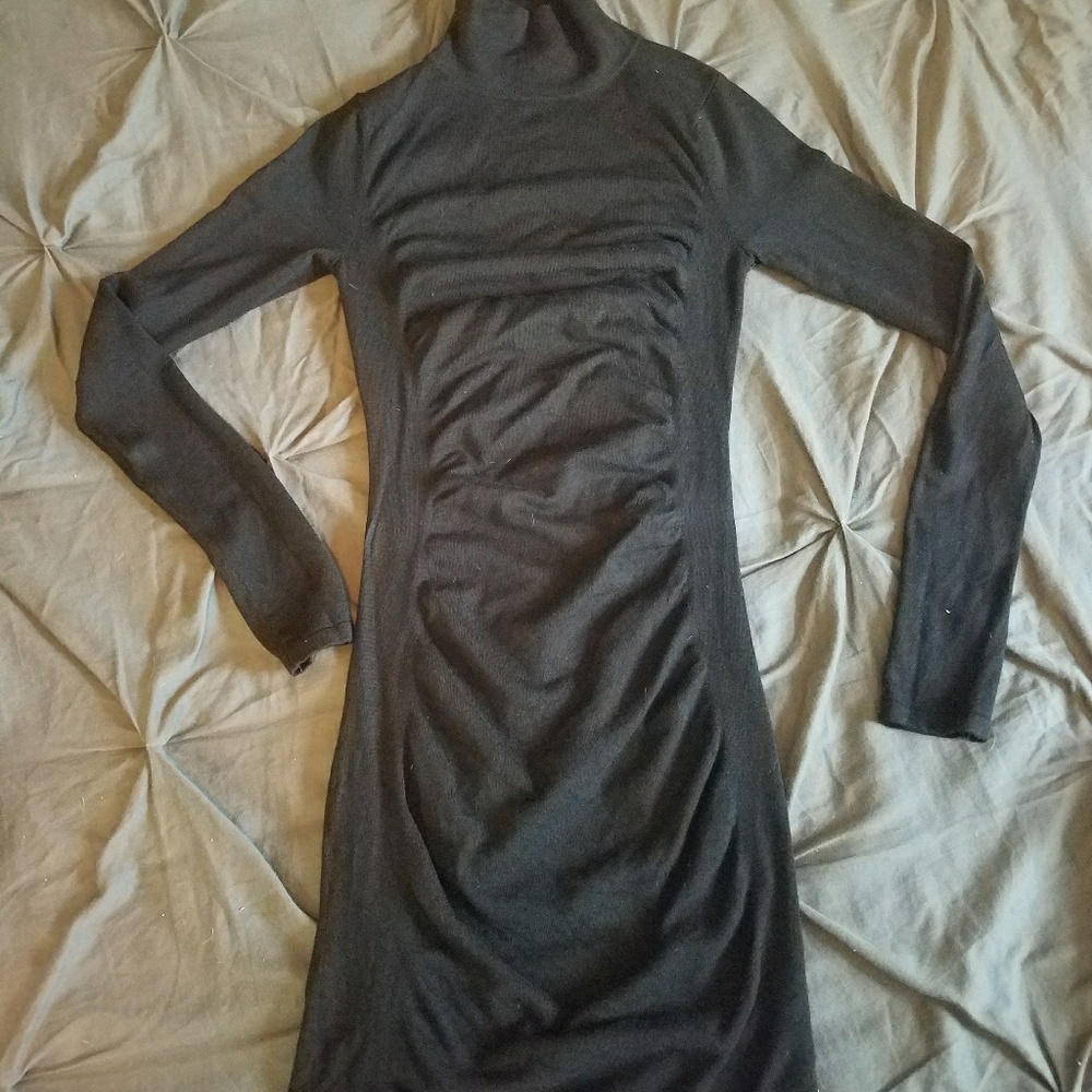 Express mock turtle neck sweater dress
