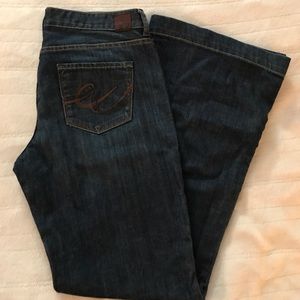 Express X2 Eva Full Leg Jeans Size 12 Long