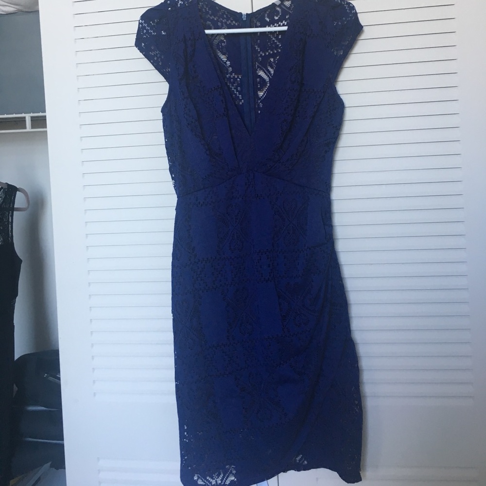 Blue cocktail dress 👗