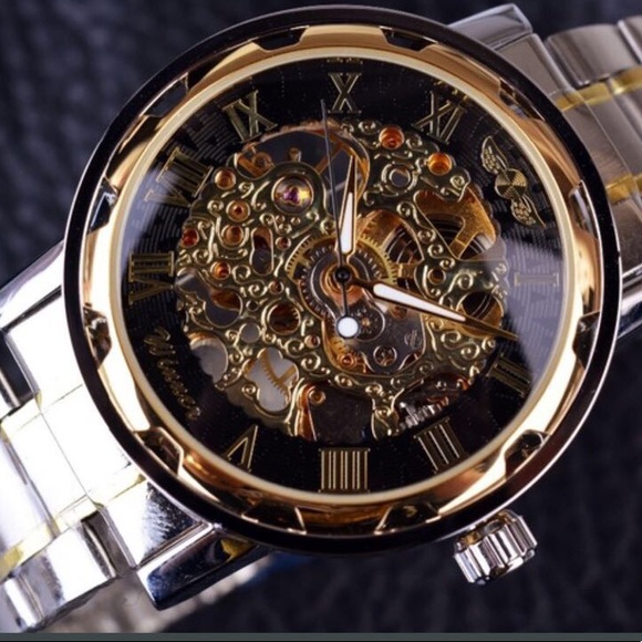 Other - Transparent Gold Watch