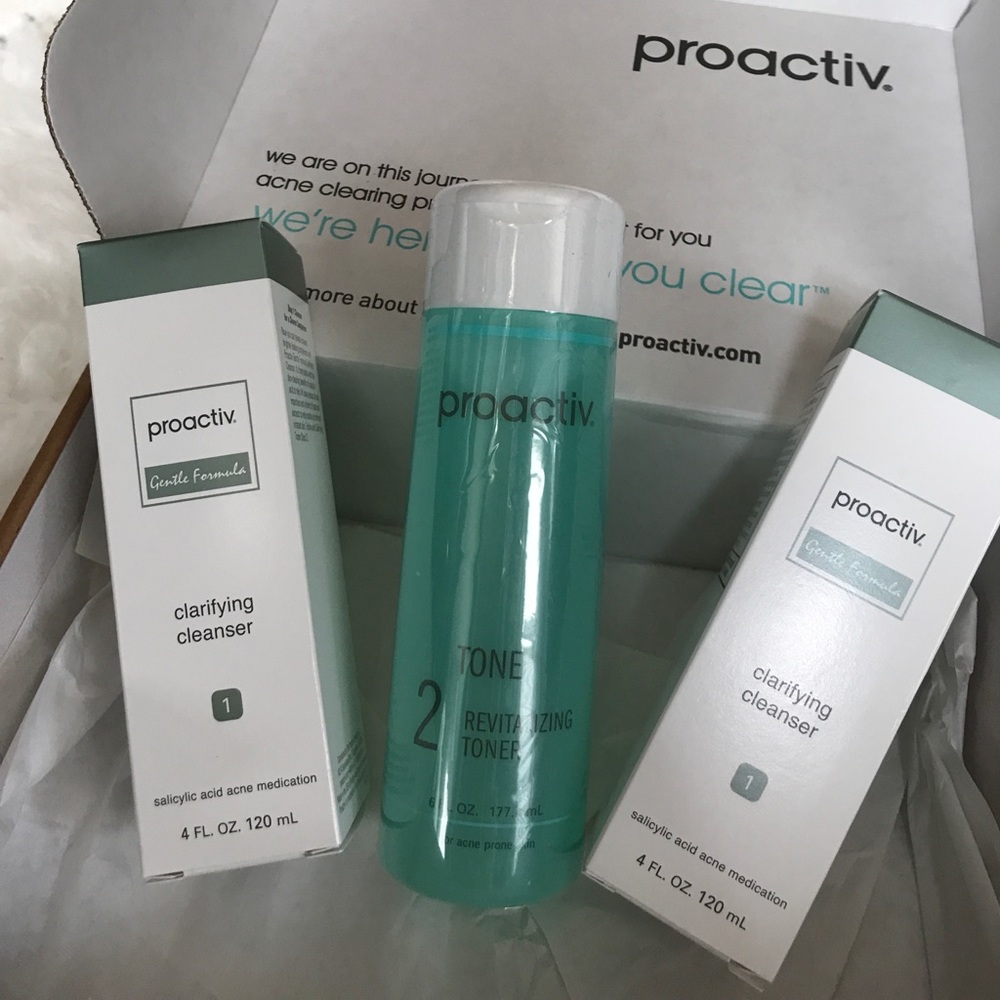 Proactiv Solution set. “Gentle Formula”