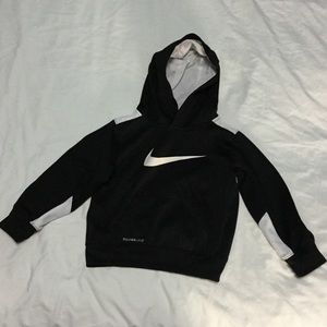 Nike black and white sweatshirt size 4