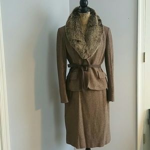 Jones New York Suit  w/ detach Collar (price firm)