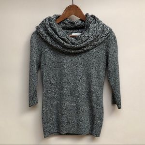 NEW YORK AND CO COWL NECK SWEATER TOP