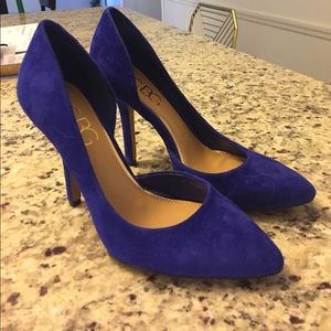 BCBG Blue Heels